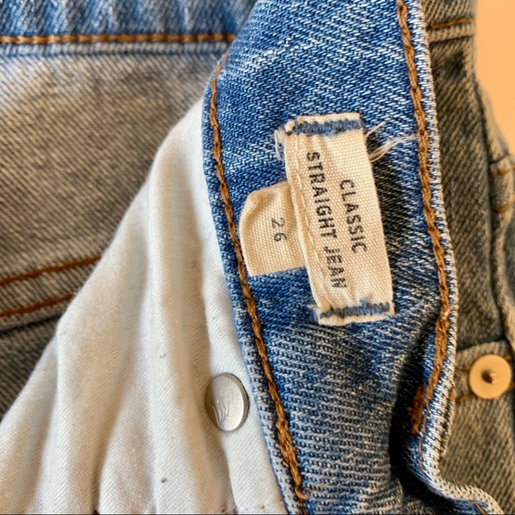 Madewell Classic Straight step-hem jeans - Picture 10 of 12
